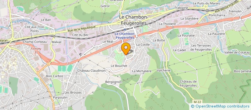 localisation de l'entreprise MONSIEUR AYMAD-EDDINE MEDJAHDI à LE CHAMBON-FEUGEROLLES