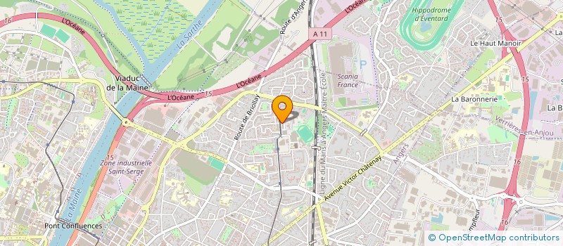 localisation de l'entreprise MONSIEUR AYMAINE EL MOKHTARI à ANGERS