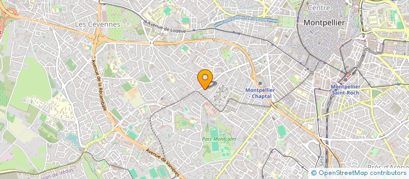 localisation de l'entreprise MONSIEUR AYMAN AJANA à MONTPELLIER