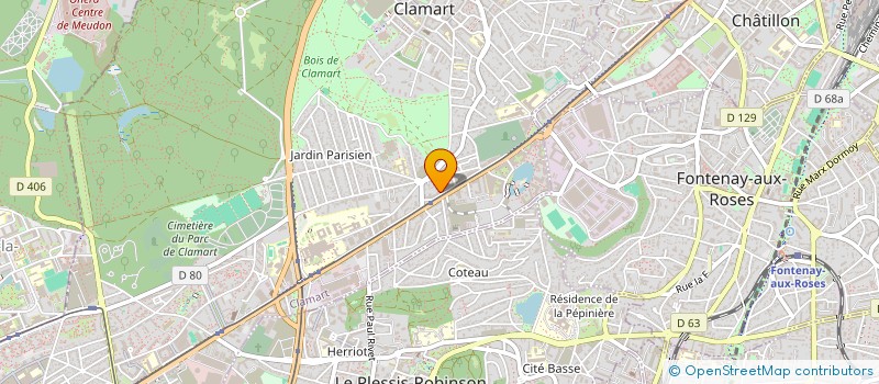 localisation de l'entreprise MONSIEUR AYMAN AMIN à CLAMART
