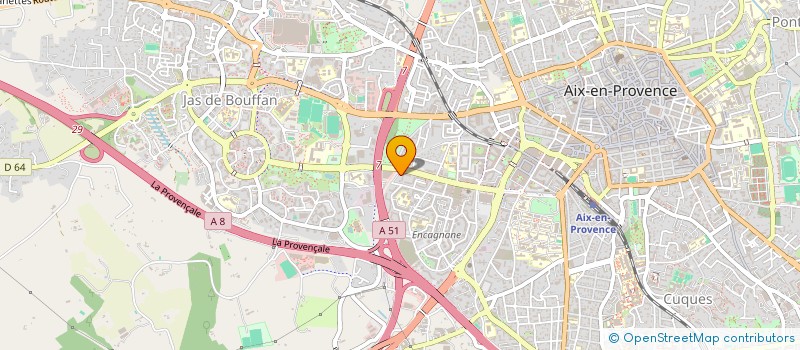 localisation de l'entreprise MONSIEUR AYMAN BELMIMOUN  AIX-EN-PROVENCE