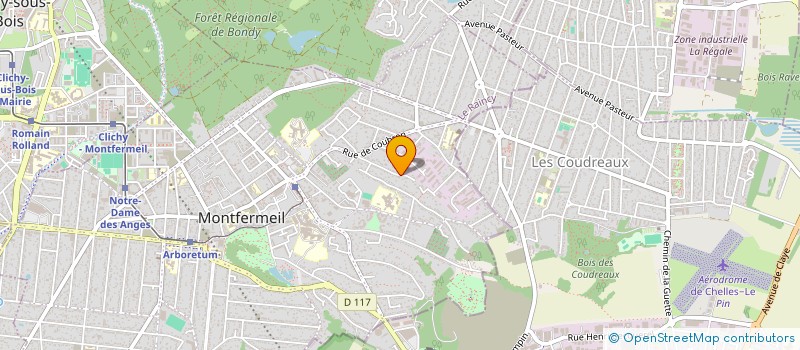 localisation de l'entreprise MONSIEUR AYMAN BELMIR  MONTFERMEIL