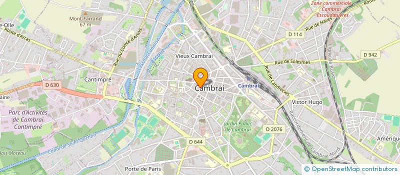 localisation de l'entreprise MONSIEUR AYMAN CASSEN à CAMBRAI