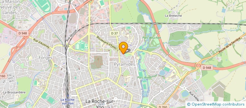 localisation de l'entreprise MONSIEUR AYMAN DEBICH à LA ROCHE-SUR-YON