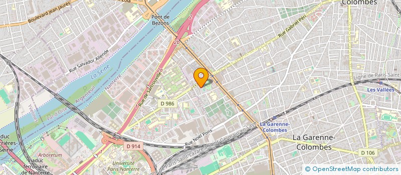 localisation de l'entreprise MONSIEUR AYMAN HARCHANE  COLOMBES