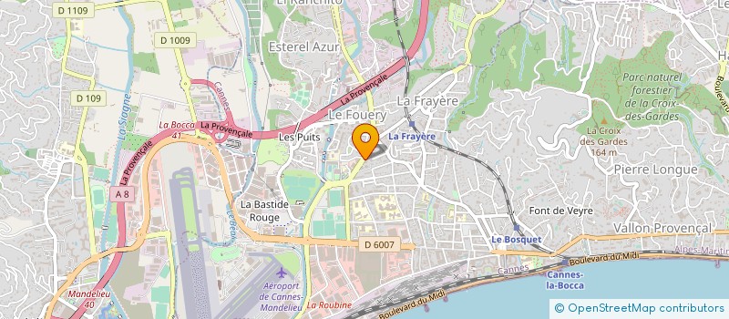 localisation de l'entreprise MONSIEUR AYMAN KHALIL à CANNES