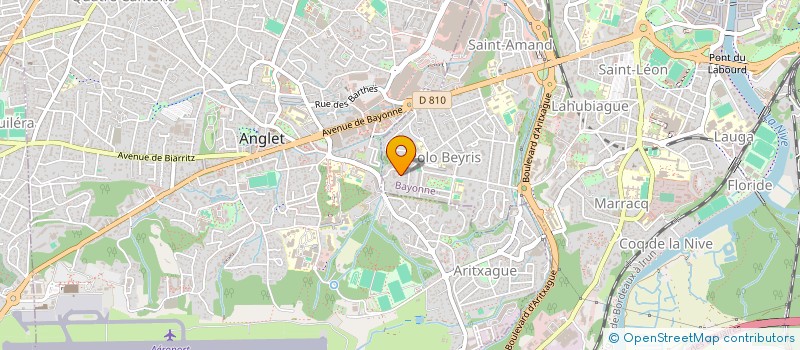 localisation de l'entreprise MONSIEUR AYMAN LAANAYA  BAYONNE