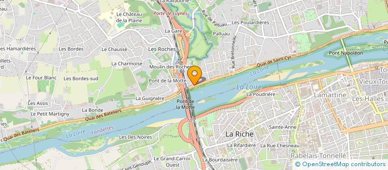 localisation de l'entreprise MONSIEUR AYMAN MAHROUG  SAINT-CYR-SUR-LOIRE