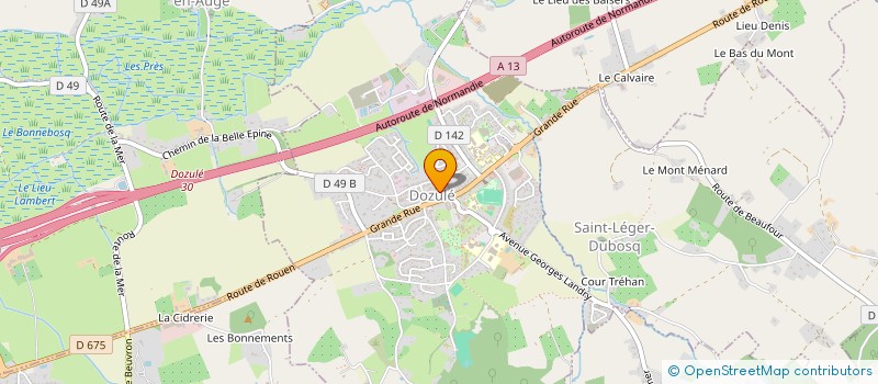 localisation de l'entreprise MONSIEUR AYMAN MANSOUR  CABOURG