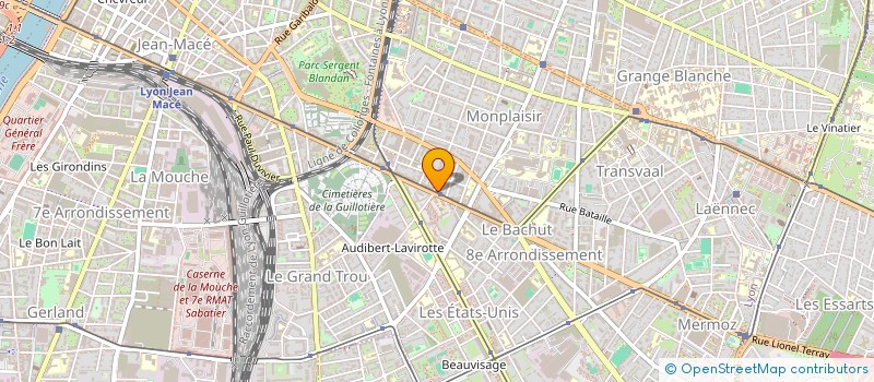 localisation de l'entreprise MONSIEUR AYMAN MOHAMED  LYON