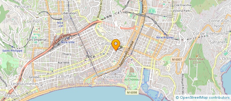 localisation de l'entreprise MONSIEUR AYMAN MOUSSA à NICE