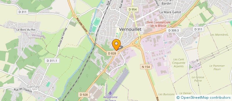 localisation de l'entreprise MONSIEUR AYMAN OMARA à VERNOUILLET