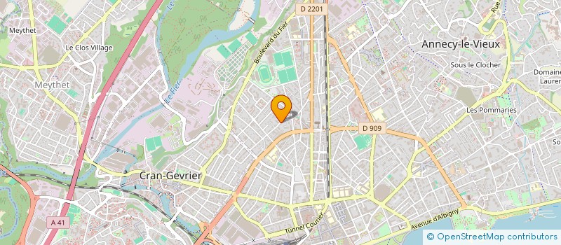 localisation de l'entreprise MONSIEUR AYMAN RABEIA  ANNECY