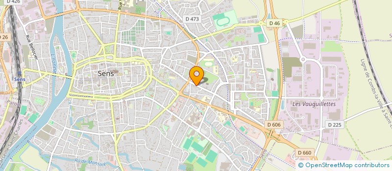 localisation de l'entreprise MONSIEUR AYMAN RIFI  SENS