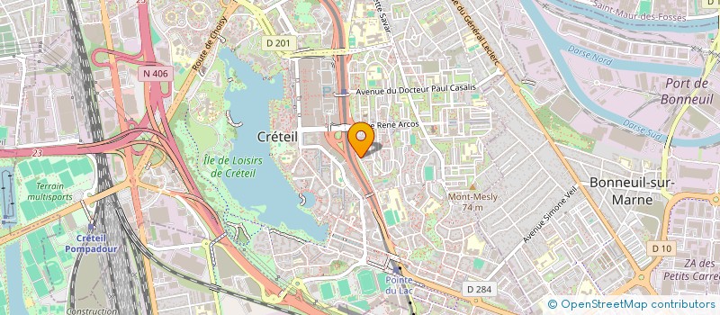 localisation de l'entreprise MONSIEUR AYMAN SALMANE  CRETEIL