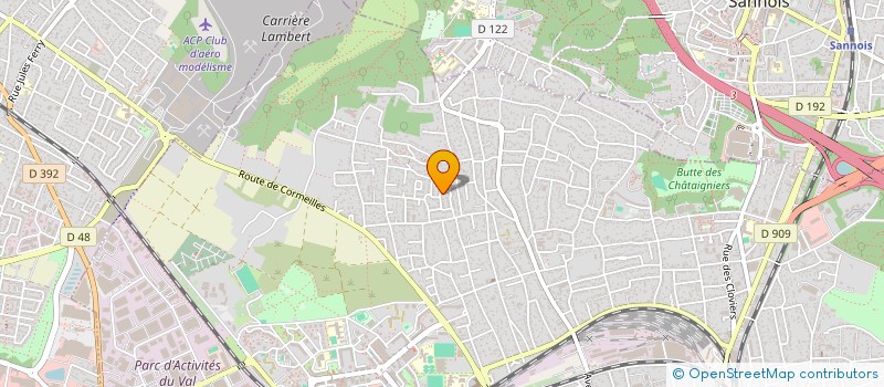 localisation de l'entreprise MONSIEUR AYMANE AYMANE ISMAILI  ARGENTEUIL