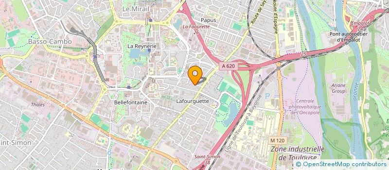 localisation de l'entreprise MONSIEUR AYMANE AZIZOU  TOULOUSE