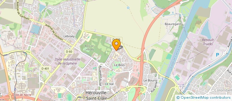 localisation de l'entreprise MONSIEUR AYMANE BENBALI  HEROUVILLE-SAINT-CLAIR