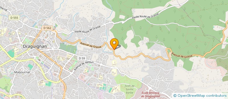 localisation de l'entreprise MONSIEUR AYMANE BOUICHRAT  DRAGUIGNAN