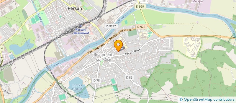 localisation de l'entreprise MONSIEUR AYMANE DASSOULI  BEAUMONT-SUR-OISE