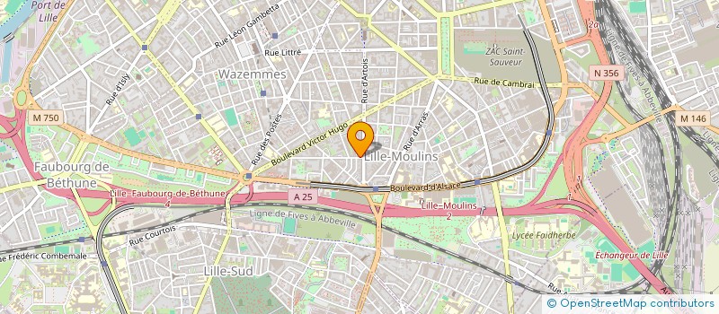 localisation de l'entreprise MONSIEUR AYMANE ESSLIMANI  LILLE