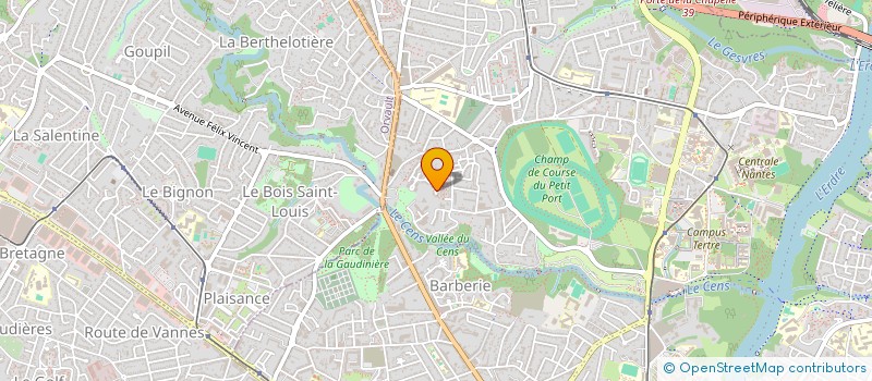 localisation de l'entreprise MONSIEUR AYMANE-FAYSSAL HAMIDI  NANTES