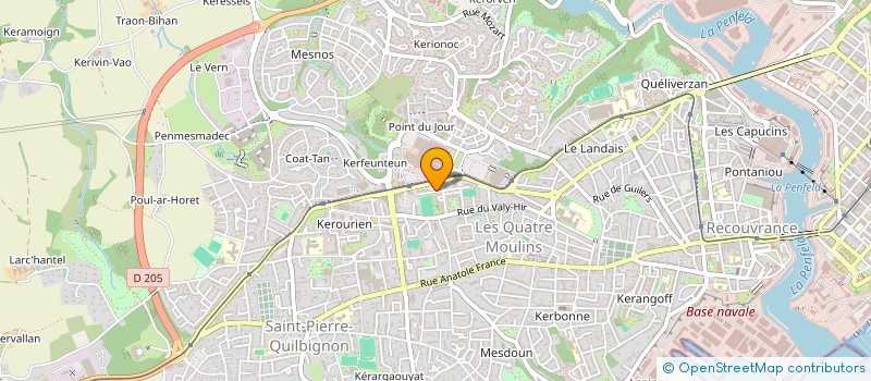 localisation de l'entreprise MONSIEUR AYMANE IDEHRI à BREST
