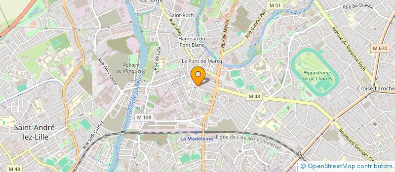 localisation de l'entreprise MONSIEUR AYMANE JIMI à MARCQ-EN-BARŒUL