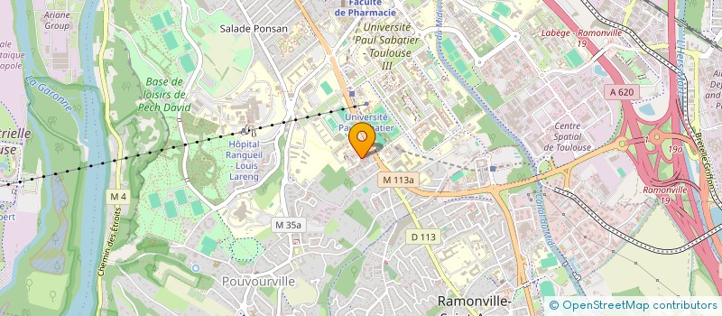localisation de l'entreprise MONSIEUR AYMANE MADI ALI  TOULOUSE
