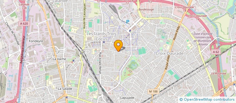 localisation de l'entreprise MONSIEUR AYMANE MAOUJOUD  TOULOUSE