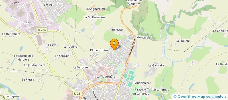 localisation de l'entreprise MONSIEUR AYMANE MOURIOUI à LES HERBIERS