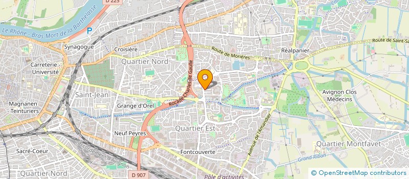 localisation de l'entreprise MONSIEUR AYMANE RABI  AVIGNON