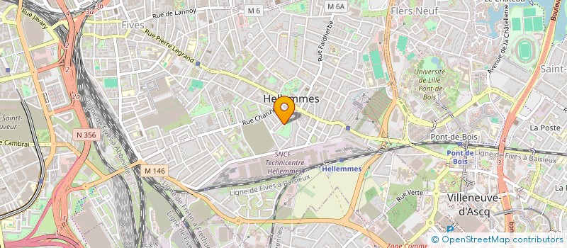 localisation de l'entreprise MONSIEUR AYMANE SINNA à LILLE