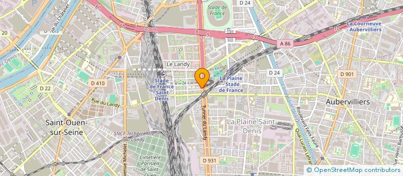 localisation de l'entreprise MONSIEUR AYMANE TRABULSI  SAINT-DENIS