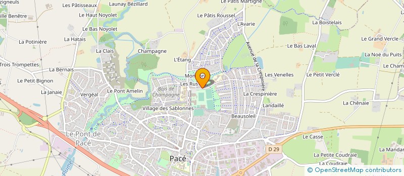 localisation de l'entreprise MONSIEUR AYMAR BOUYA-DIMI à PACE