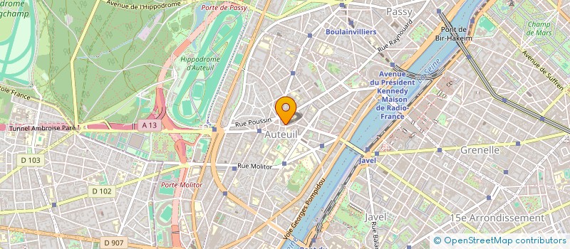 localisation de l'entreprise MONSIEUR AYMAR DE CHAUNAC-LANZAC  PARIS