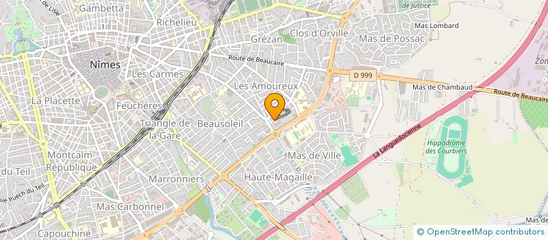 localisation de l'entreprise MONSIEUR AYMAR KOULANINGA  SAINT-BAUZELY