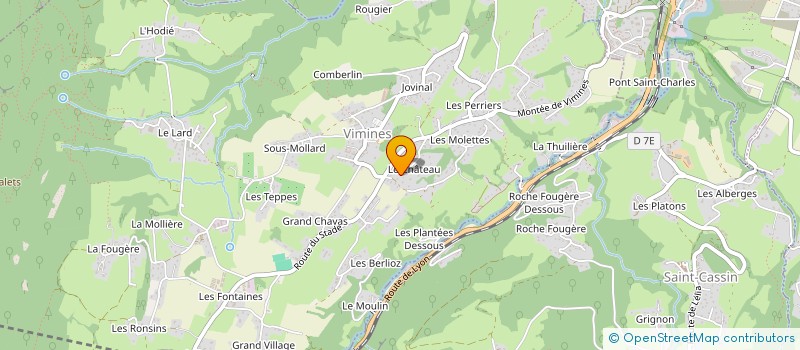 localisation de l'entreprise MONSIEUR AYMAR LE FORESTIER DE QUILLIEN à VIMINES