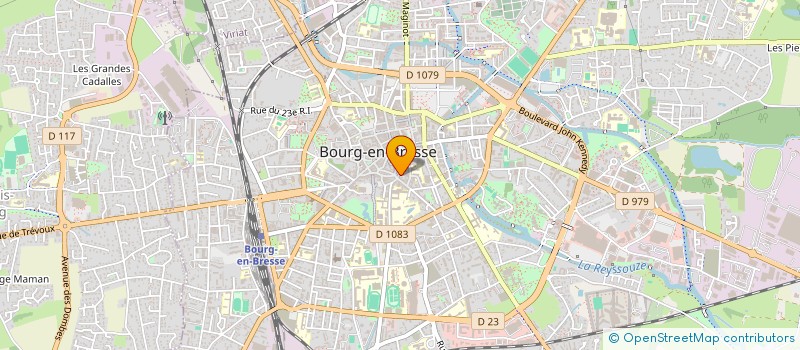 localisation de l'entreprise MONSIEUR AYMAR YANGOU à BOURG-EN-BRESSE