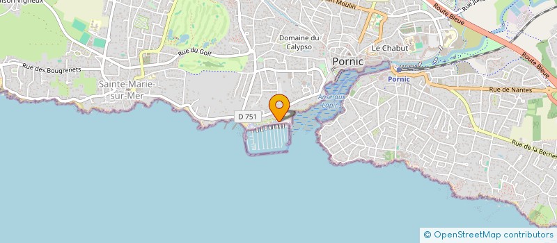 localisation de l'entreprise MONSIEUR AYMARD CHARBONNIER  PORNIC