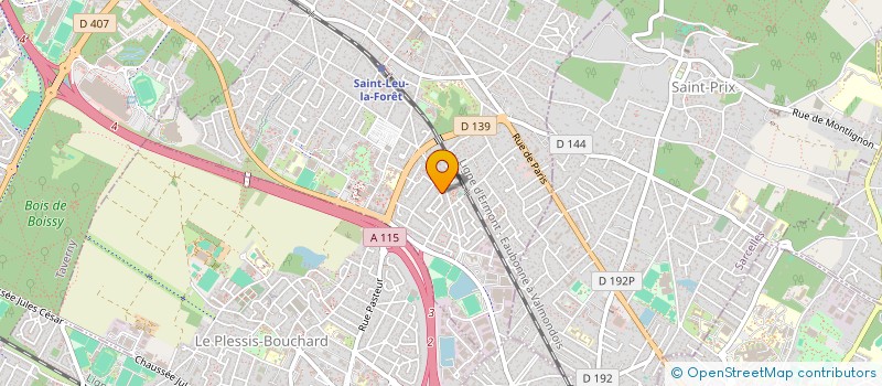 localisation de l'entreprise MONSIEUR AYMEN AIT HAMOUDA  SAINT-LEU-LA-FORET