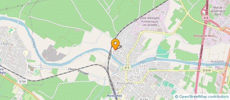 localisation de l'entreprise MONSIEUR AYMEN AMADAR  RIVESALTES