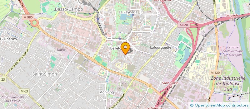 localisation de l'entreprise MONSIEUR AYMEN AMMOUR  TOULOUSE