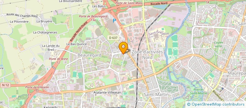 localisation de l'entreprise MONSIEUR AYMEN AOUIDA  RENNES