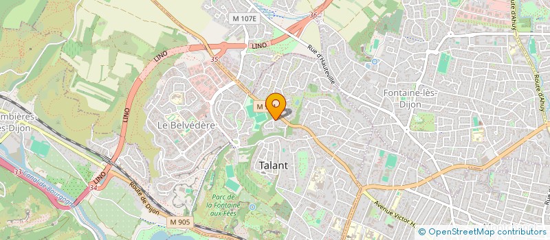 localisation de l'entreprise MONSIEUR AYMEN ARAAR  TALANT