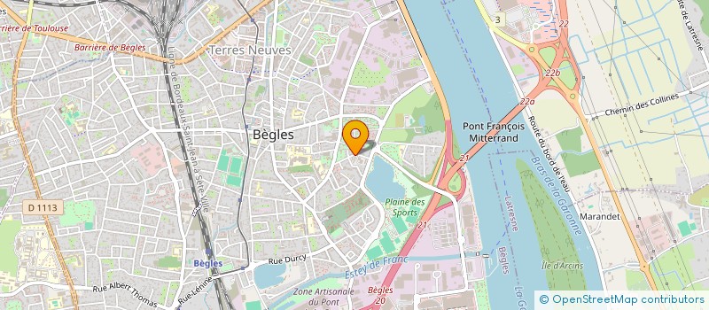 localisation de l'entreprise MONSIEUR AYMEN ARBI  BEGLES