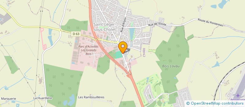 localisation de l'entreprise MONSIEUR AYMEN BAHBOUH  LA SEGUINIERE