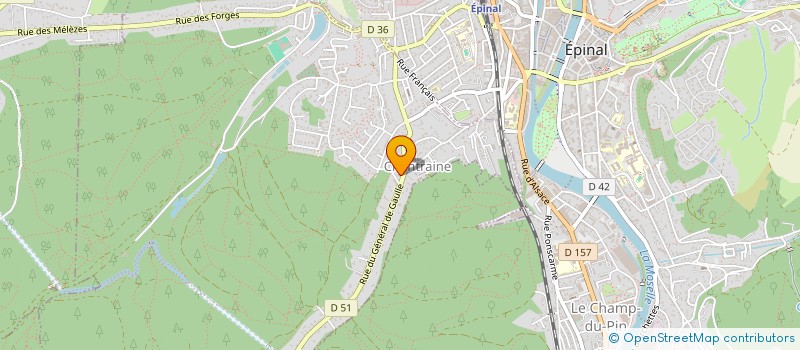 localisation de l'entreprise MONSIEUR AYMEN BELFEKI  CHANTRAINE