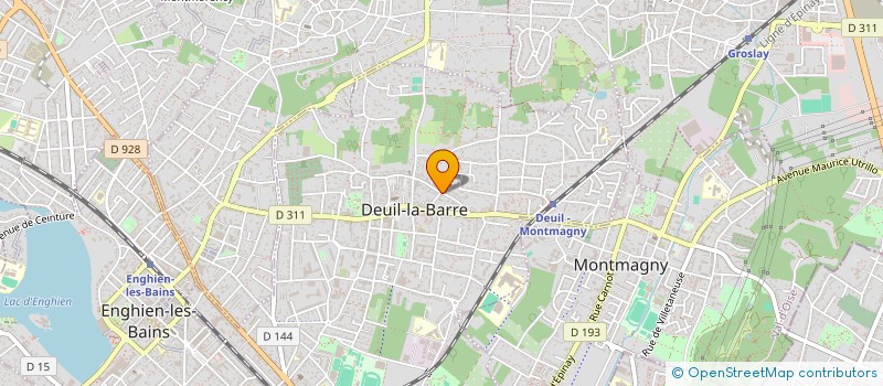 localisation de l'entreprise MONSIEUR AYMEN BEN ETAIEB  DEUIL-LA-BARRE