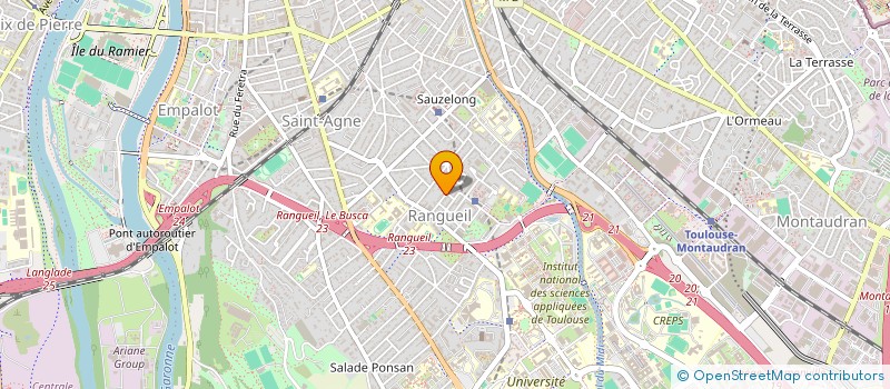 localisation de l'entreprise MONSIEUR AYMEN BEN HADJ à TOULOUSE